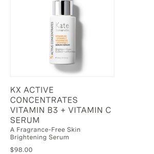 Kate Somerville KX Active Concentrates Vitamin B3 and Vitamin C